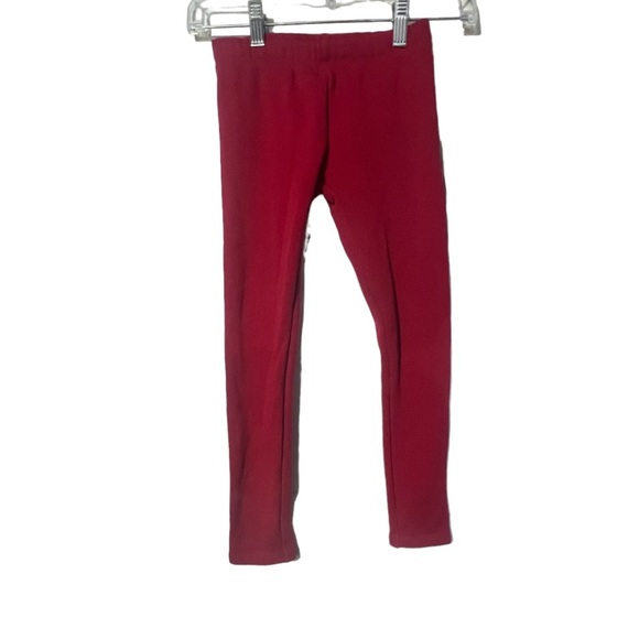 Gymboree Girls Leggings Red Size Medium 7/8 - Picture 1 of 4